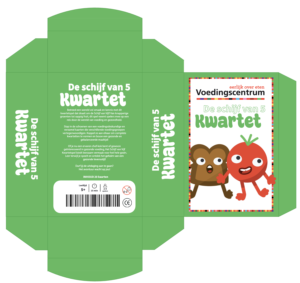 Doos voor de kaarten Voedingscentrum