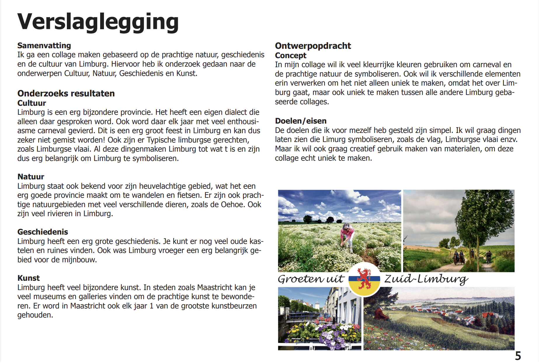 Verslaglegging Art&Design