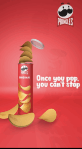Pringles advertentie