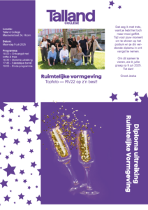 Uitnodiging diploma uitreiking