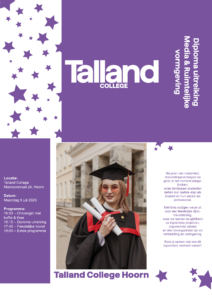 Uitnodiging diploma uitreiking